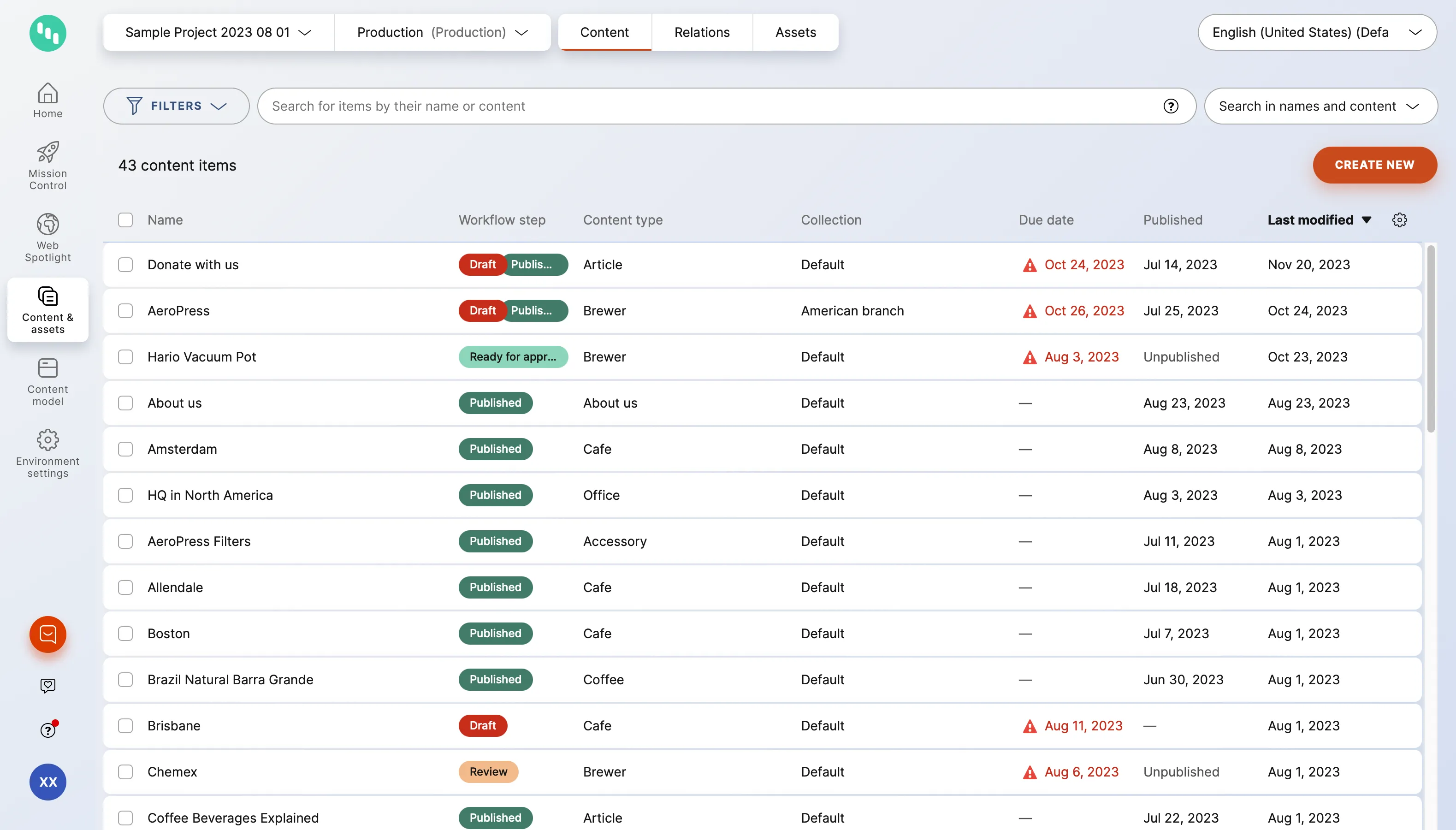 Collapsed state: a slim bar gives access to filters without consuming space